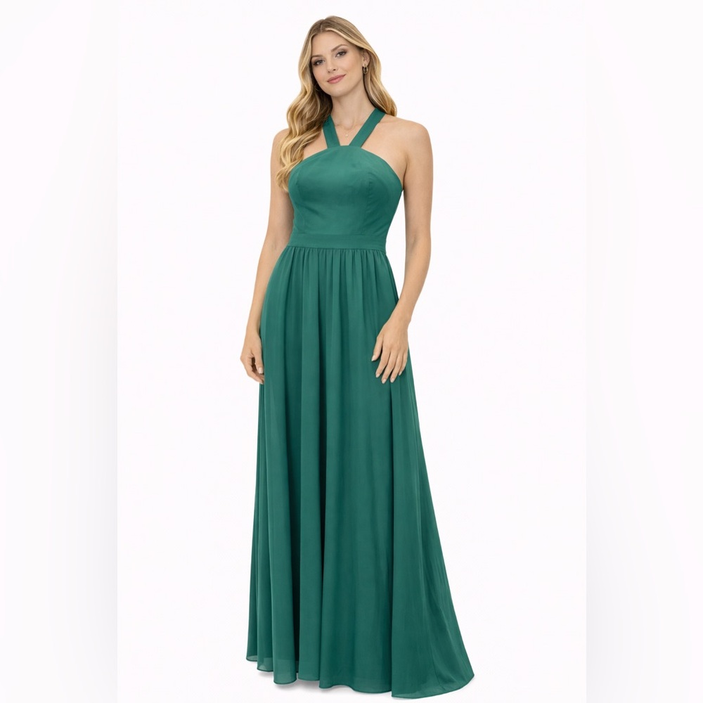 EUC Lulus Green Air Of Romance Maxi Formal Long Dressβ Size Small